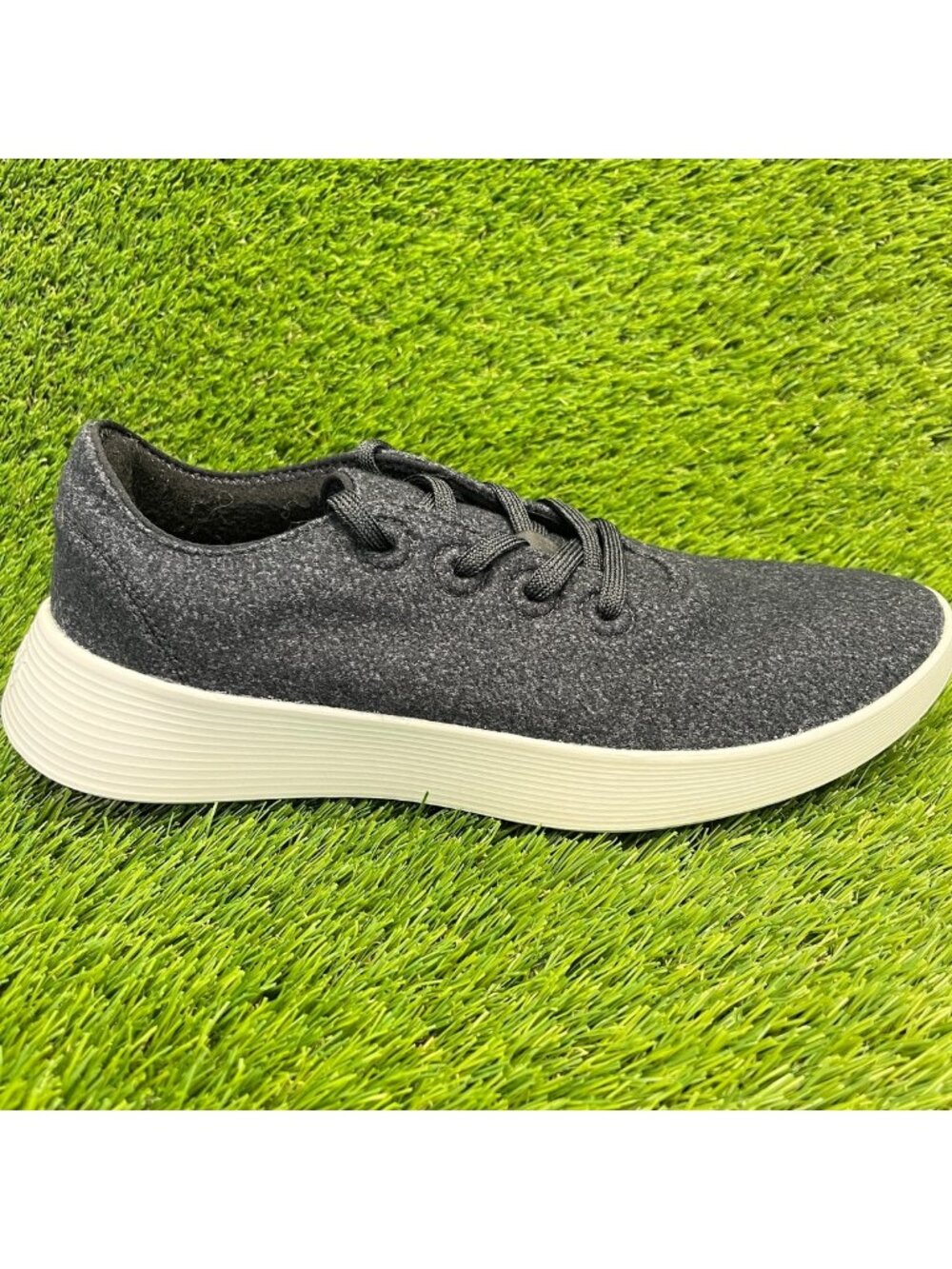 Allbirds Wool Runner 2 Mens Size 10 Black White Athletic Running Shoes Sneakers